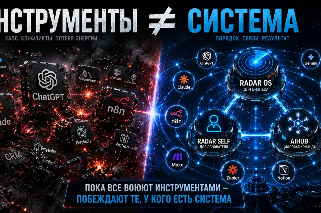 Будущее ИИ: пока все пилят инструменты — я строю инфраструктуру